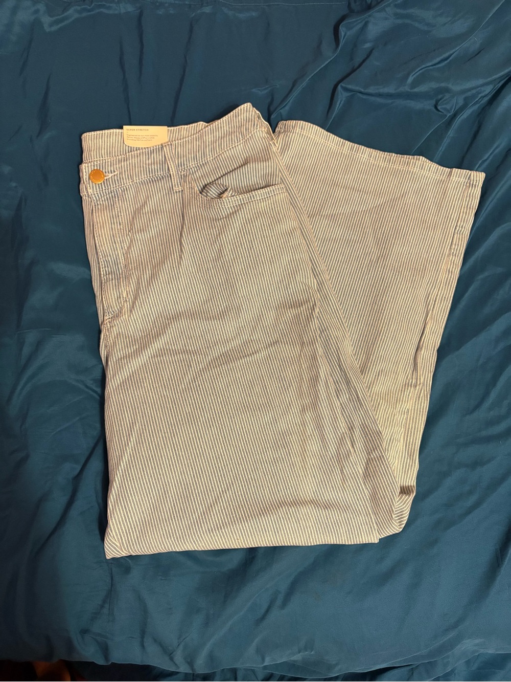 Universal Threads cotton pinstriped pants